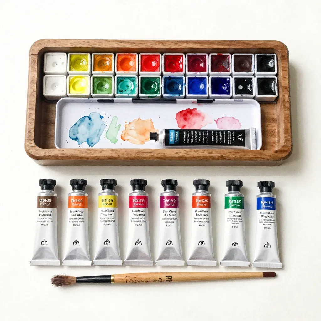 Artist-Grade Watercolor Set